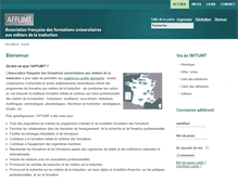 Tablet Screenshot of affumt.fr